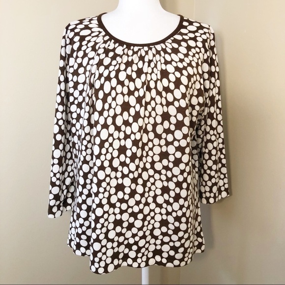 Cathy Daniels Polka Dot Lightweight Sweater - XL - Picture 1 of 8